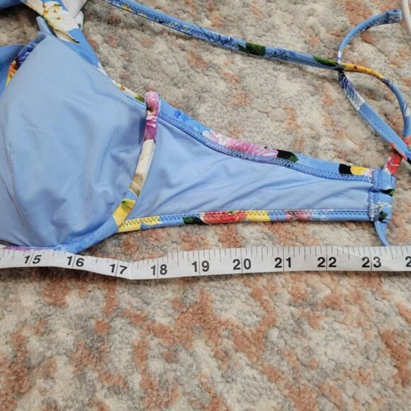 Nanette Lepore Women's Standard Crossback Underwire Bikini Swimsuit Top - Medium - Picture 6 of 7